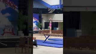 Level 3 beam routine score 87 5th place [upl. by Dom]