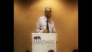 Major General Retd GD Bakshis Speech at IBTL Manthan [upl. by Asirahc]