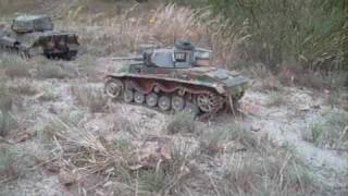 20092009 116 RC Modell Panzer Tank Meeting in Verden [upl. by Ttehc111]