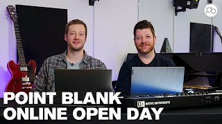 Point Blank Music School Online Open Day LIVE  26th June 2024 [upl. by Lihka865]