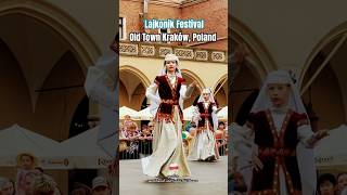 Lovely Polish🇵🇱 Festivals of Lajkonik👻 explore ytshorts travel krakow poland polska europe [upl. by Caddaric]