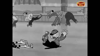 Popeye The Sailor Man A Date to Skate 1938 Remastered  Full Episode [upl. by Naltiak]