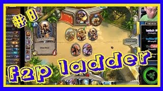 Hearthstone F2P ladder climb on EU 8 [upl. by Guyer]