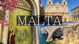 3 Days in MALTA  Valletta Mdina Stunning Blue Grotto 3 Cities [upl. by Ignatia]