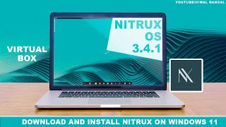 How to Install Nitrux OS on Virtual Box   Guest Addition in Nitrux Linux 341 [upl. by Nassi]