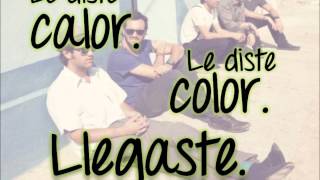 Los Claxons  Llegaste ♡  letramusica [upl. by Sisenej]