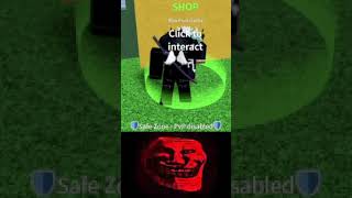 first sea vs second sea rolling a fruit roblox trollface bloxfruits edit [upl. by Etteve]