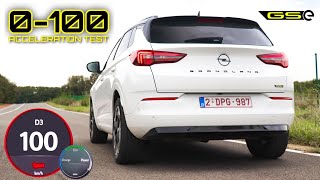 Opel Grandland GSe 300hp  0100 Acceleration TEST amp Sound CHECK [upl. by Teilo612]