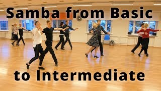 Workshop  Samba from Basic to Intermediate  Dance Exercises Steps and Tips [upl. by Schumer]