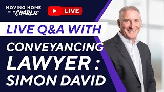 Live QampA With Conveyancing Lawyer [upl. by Romaine]