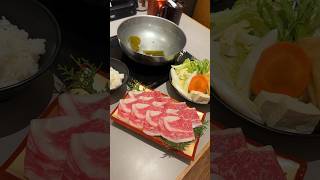 Shabu shabu tajimaya haneda airport garden Tokyo tokyo food hanedaairport [upl. by Naedan]