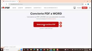 Cómo Convertir un PDF a Word en 2024  ¡Rápido y Fácil Guía Paso a Paso [upl. by Arretak37]