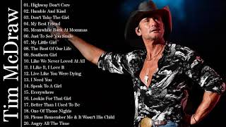 Best Of Tim McGraw Full Album  Tim McGraw Greatest Hits Collection Of All Time 2021 [upl. by Einaoj]