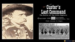 Custers Last Command gameplay PC Game 1995 [upl. by Assiruam432]