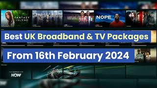 BEST TV amp Broadband BUNDLE DEALS  From16th February [upl. by Schwing]