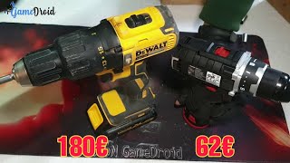 DEWALT DCD778 vs PARKSIDE PBSPA A1 12  brushless motors battle  TEST [upl. by Rafaela]