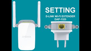 Cara Setting Wifi Router Range Extender DLink DAP1325 [upl. by Castorina]