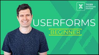 Excel Userforms for Beginners 210 – Use Excel VBA to Create A Userform and Manage a Database [upl. by Philender]