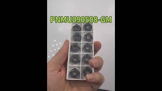 PNMU090508 DoubleSided TenEdge Corner Feed Milling Inserts milling cncmachine cnc doublesi [upl. by Lovmilla517]