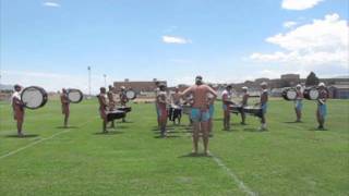 Cadets Drumline 2011  Practice in SLC [upl. by Bradlee575]