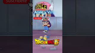 Arale Vs Vegeta  vegeta goku dragonball dragonballsuper anime shorts trending [upl. by Roxanne922]