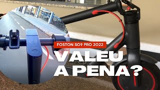 Patinete Foston S09 PRO 2022  Compensa comprar Opinião Real [upl. by Hale110]