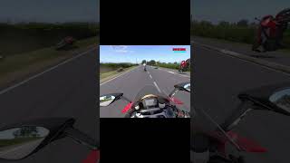 Thrilling Motorcycle Race with Unexpected Crash motorcycleracer thrillingraces UnexpectedCrash [upl. by Aizat]