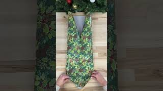 How to wrap clothes 👔✨ wrapping christmas christmasgiftwrapping giftideas diy giftwrapping [upl. by Iverson]