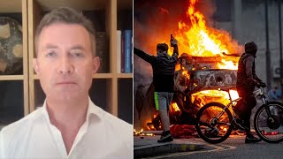 ‘Completely appalling’ Douglas Murray condemns riots raging across the UK [upl. by Llerdnam679]