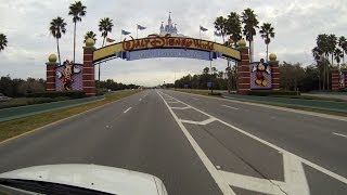 Driving around Walt DisneyWorld [upl. by Aivirt]