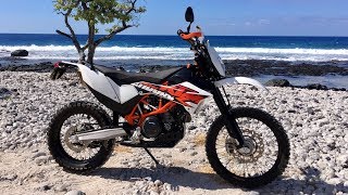 KTM 690 Enduro R Review 4000 Miles  Spilling the 690s Beans [upl. by Ahsiken]