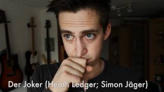 BONUSVIDEO Heath Ledgers Joker Simon Jäger [upl. by Ahsinyd]