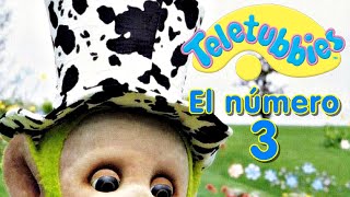 Teletubbies 48  El número 3 Español latino [upl. by Roldan379]