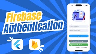 Flutter Firebase Auth  Firebase Authentication Flutter 2024 [upl. by Christie]