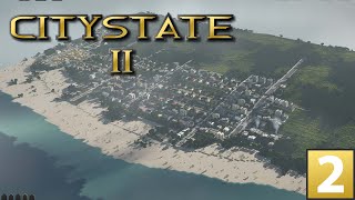 Citystate 2  Lets Play  Alkania  Starting the city Ep2 [upl. by Ahtibbat]