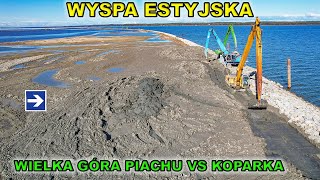 Wyspa Estyjska  wielka góra piachu na wyspieJak poradzą sobie z nią budowlańcy [upl. by Vorster]