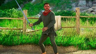 Henry Saves Theresa From Cumans Cutscene  A Womans Lot DLC  Kingdom Come Deliverance Game [upl. by Levitus96]