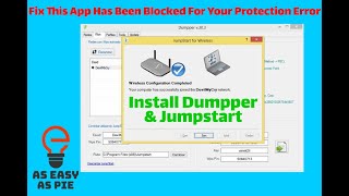 How to Fix This App Has Been Blocked For Your Protection Error amp Install Dumper Jumpstart خطای نصب [upl. by Taft]