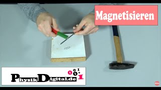 Rätsel Magnetisierung und Entmagnetisierung  Elementarmagnetmodell [upl. by Soloman]