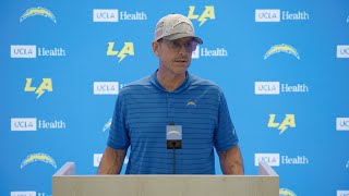 Jim Harbaugh On Joe Burrow amp Bengals  LA Chargers [upl. by Enaud]