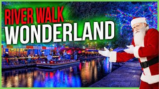 River Walk Wonderland Christmas Magic in San Antonio Texas [upl. by Coppock]