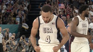 Team USA Comes Back To Defeat Serbia [upl. by Ahsiret]