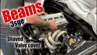 3SGE Beams swap Celica Shaving the valve cover Ep18 [upl. by Sihunn]