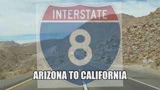 Devil Pass Interstate 8 from Arizona to California [upl. by Ahseit]