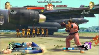 Super Street Fighter 4 Arcade Edition PC  Dan Hibiki 3 continues walkthrough 1 of 4 [upl. by Hauck]