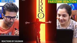 Pakistani Couple Reacts To Bro Motion Poster  Bro Is Here  Pawan Kalyan  Trivikram  PSPK [upl. by Sofia842]