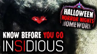 Everything You NEED to Know About Insidious The Further at Halloween Horror Nights 2024 [upl. by Anett]