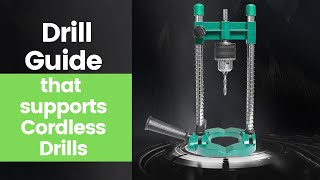 Drill Guide  4590° Angle Drill guide attachment  Cordless Drill support  Banggood [upl. by Abihsat248]