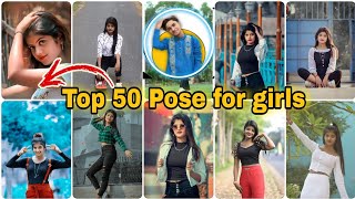 New Style Photo Pose Girl  Girls Photoshoot Pose  Photo Poses for girls  girl poses [upl. by Lisan491]