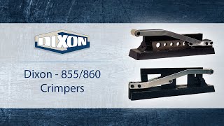 Dixon  855860 Crimpers [upl. by Nailliw]